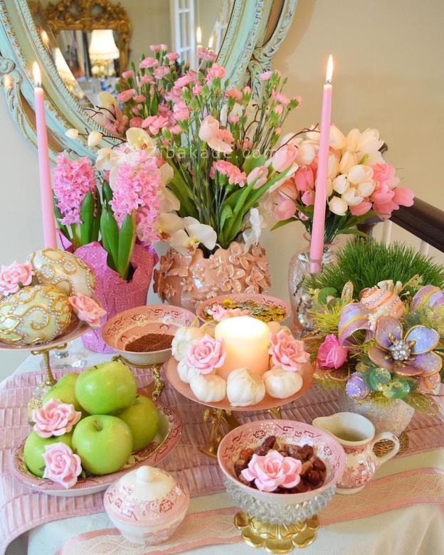 آموزش تزیین سفره هفت سین